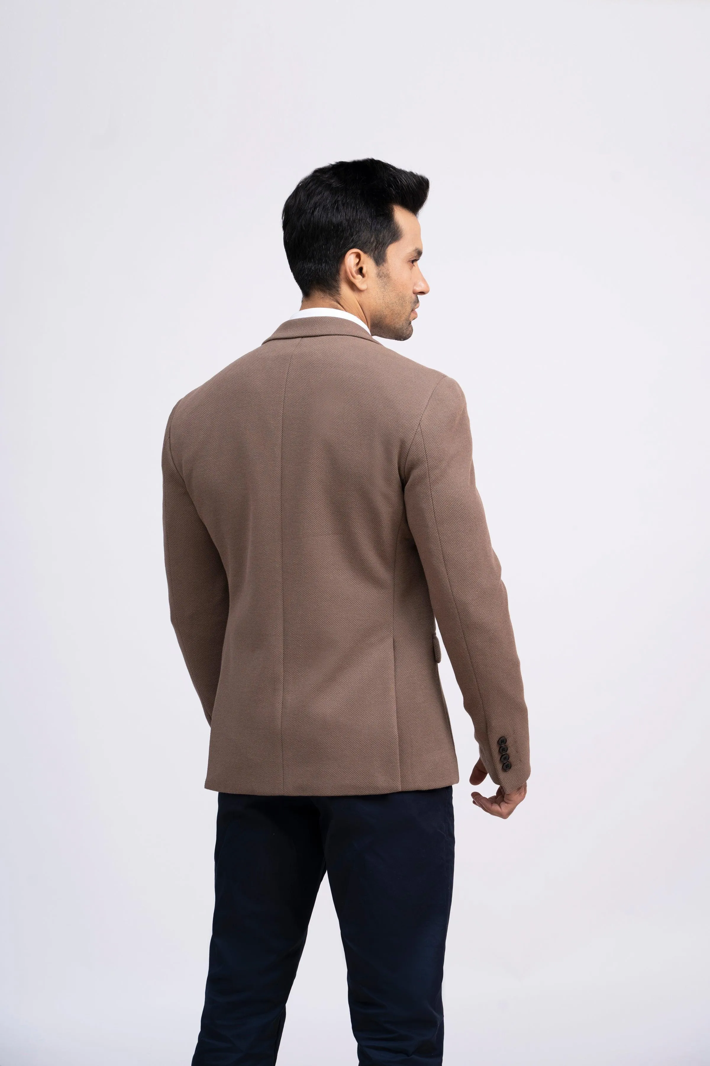 COAT SLIM FIT KHAKI