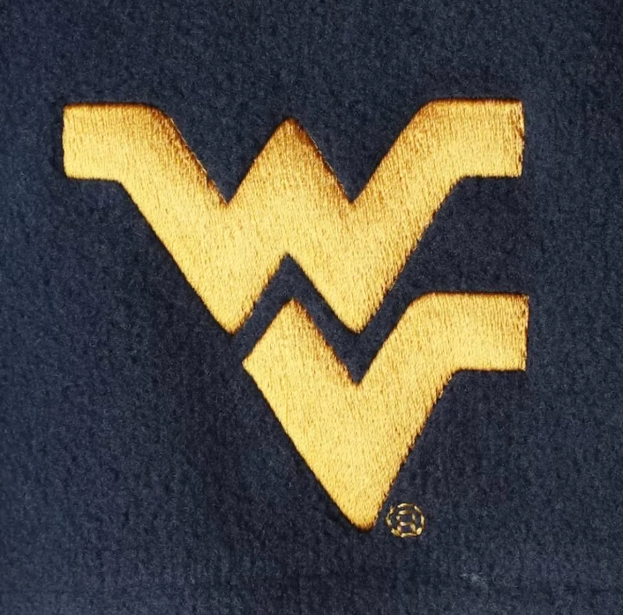 COLUMBIA MEN’S WEST VIRGINIA MOUNTAINEERS FLANKER III FLEECE FULL-ZIP JACKET