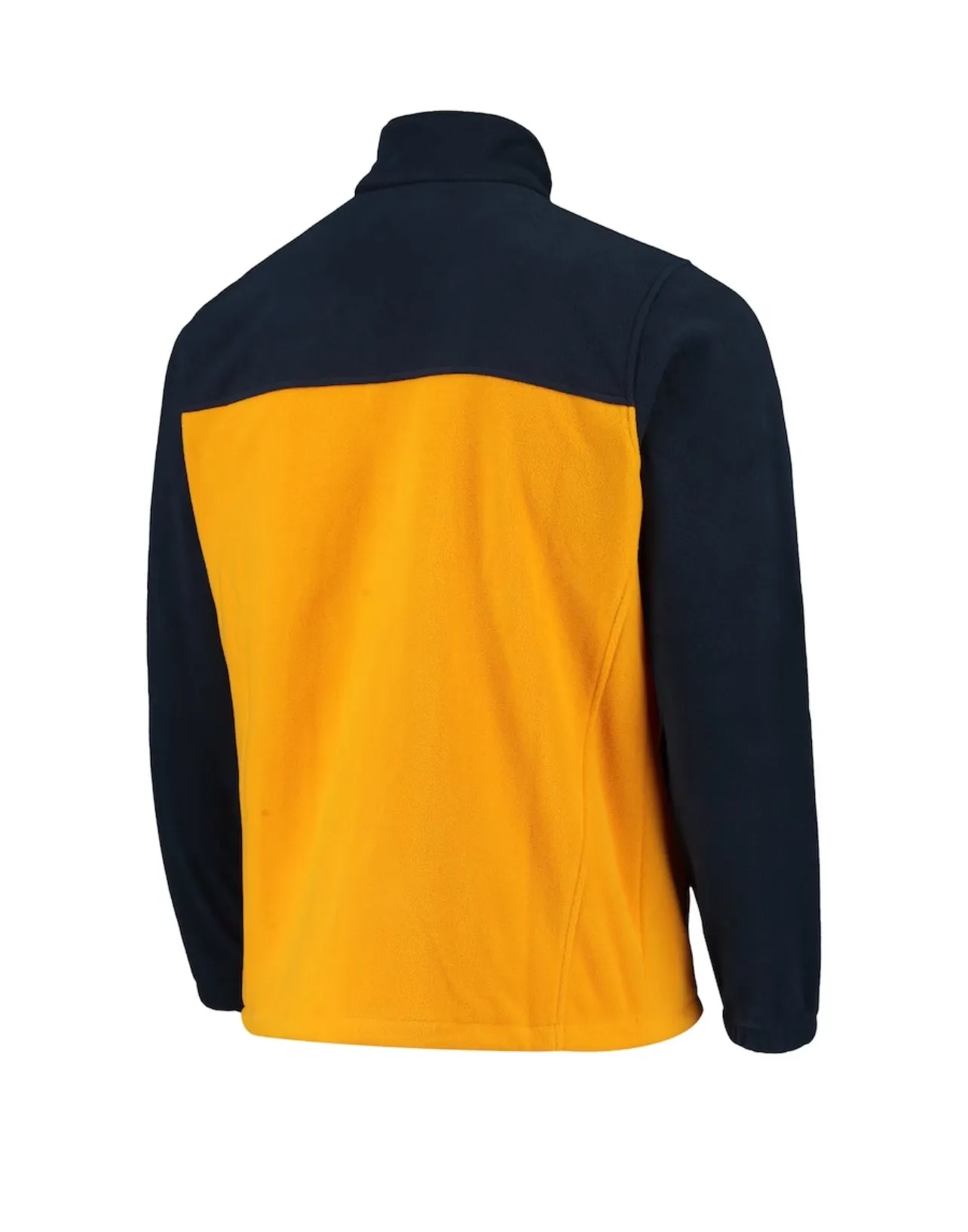 COLUMBIA MEN’S WEST VIRGINIA MOUNTAINEERS FLANKER III FLEECE FULL-ZIP JACKET