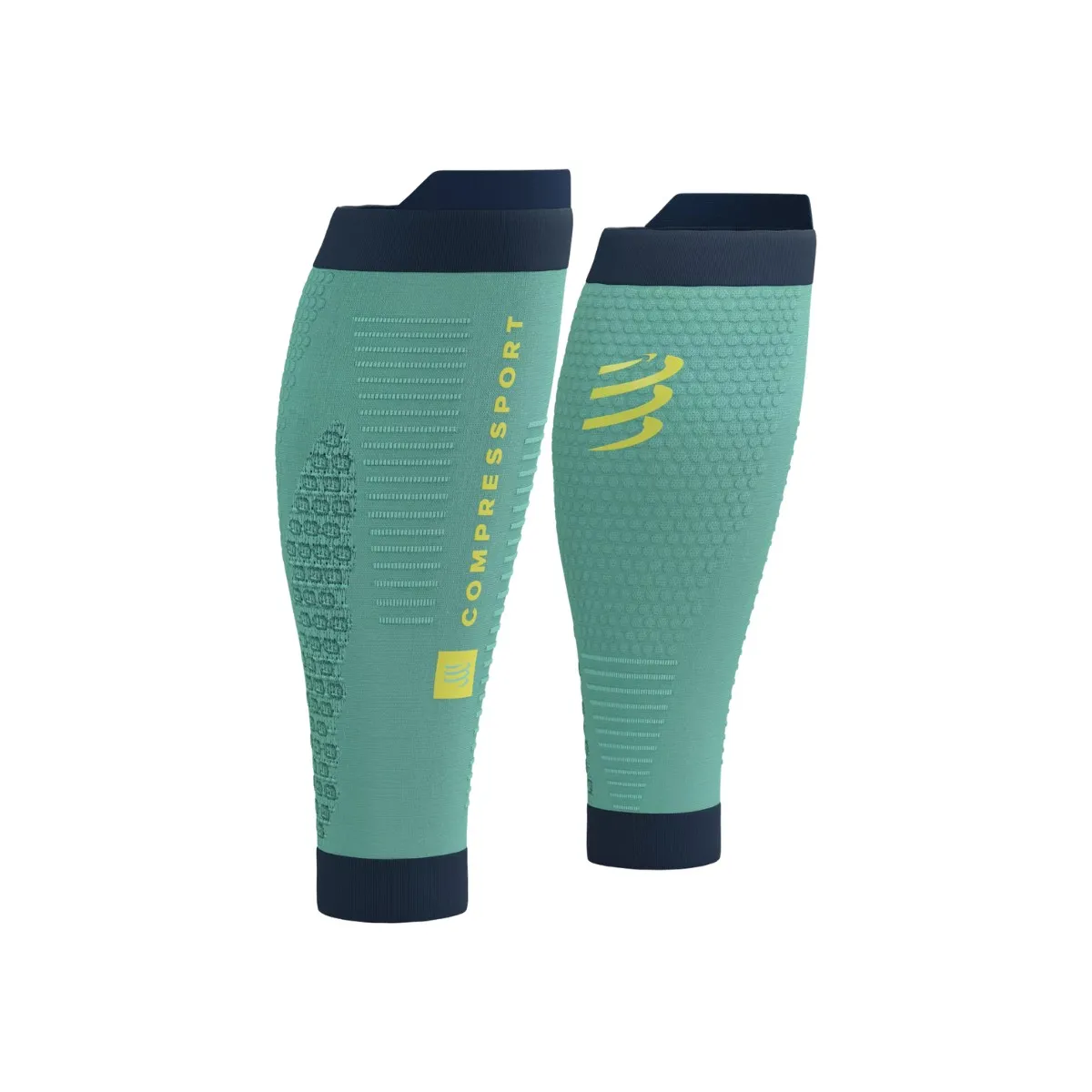 Compressport R2 3.0 Compression Stockings Green Black