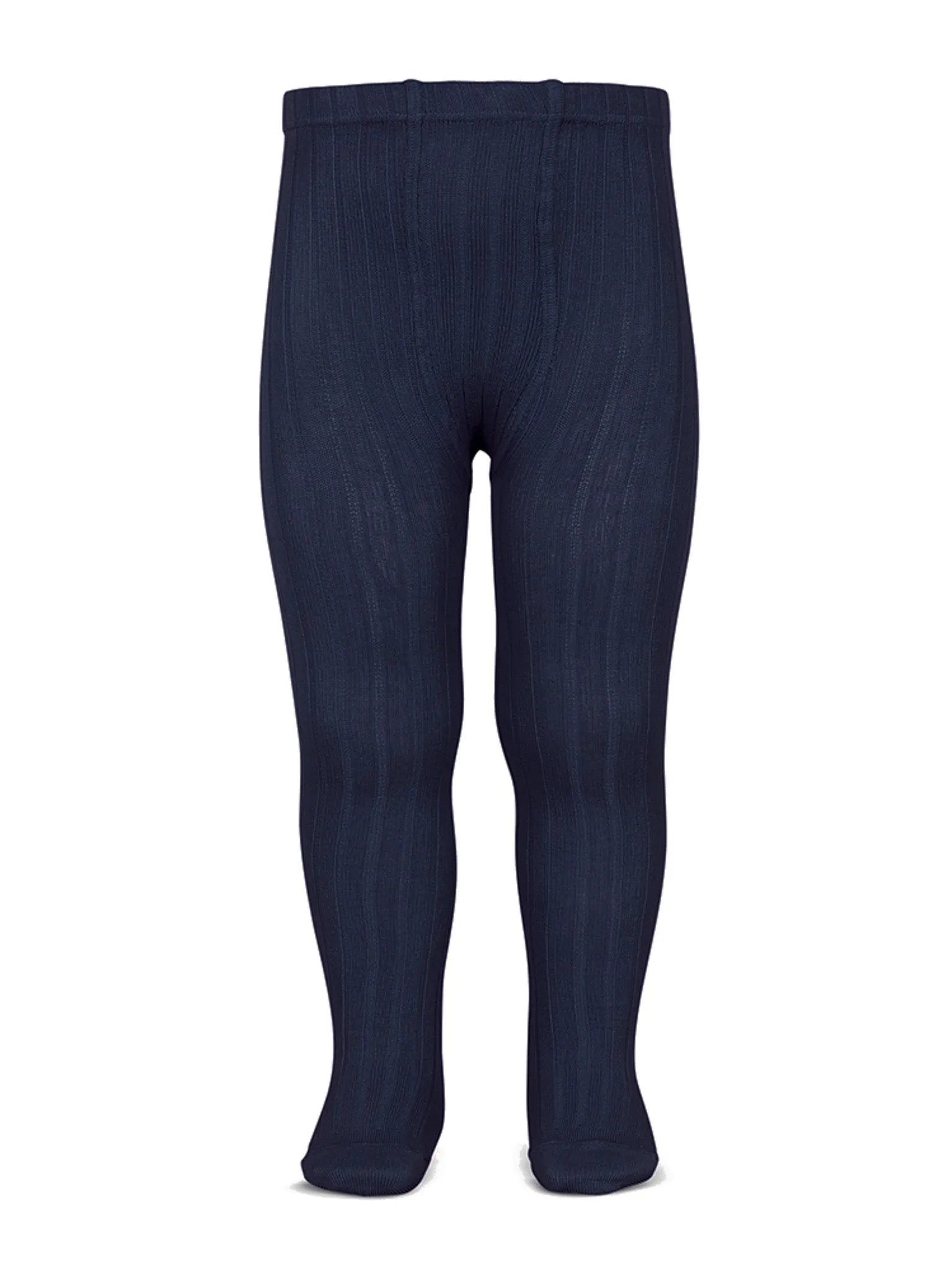 Condor navy ribbed tights