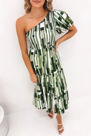 Corey Midi Dress Green