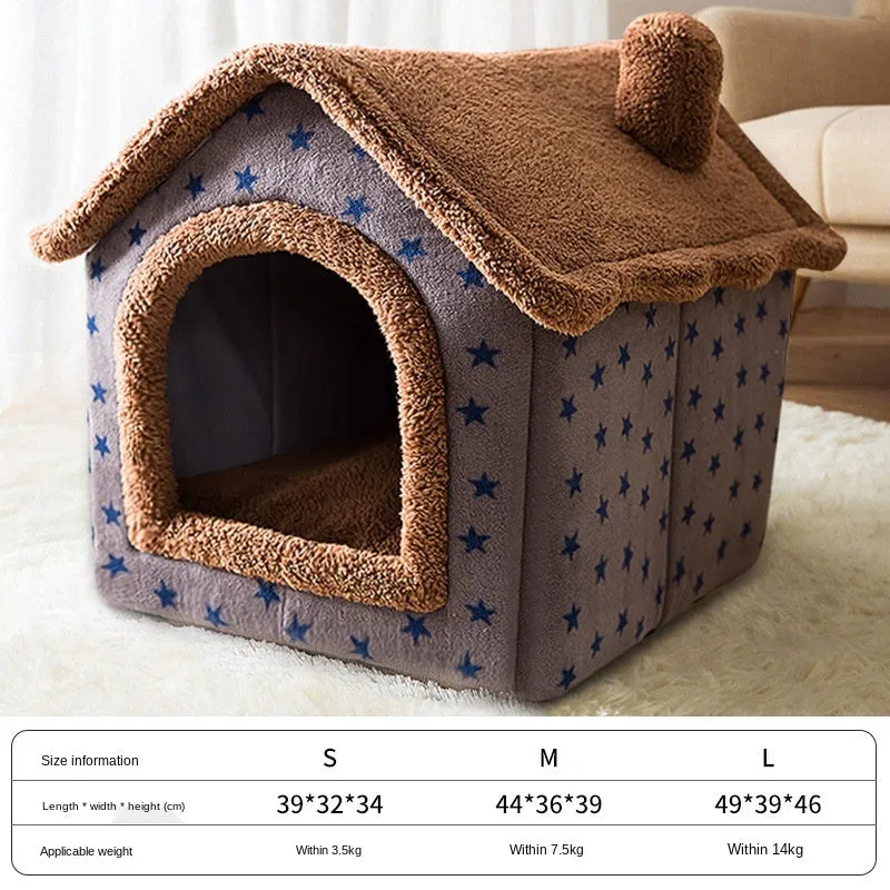 Cozy Pet Bed for Small Dog and Cat