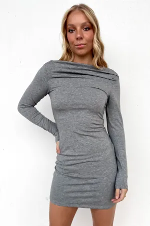 Darcie Mini Dress Grey