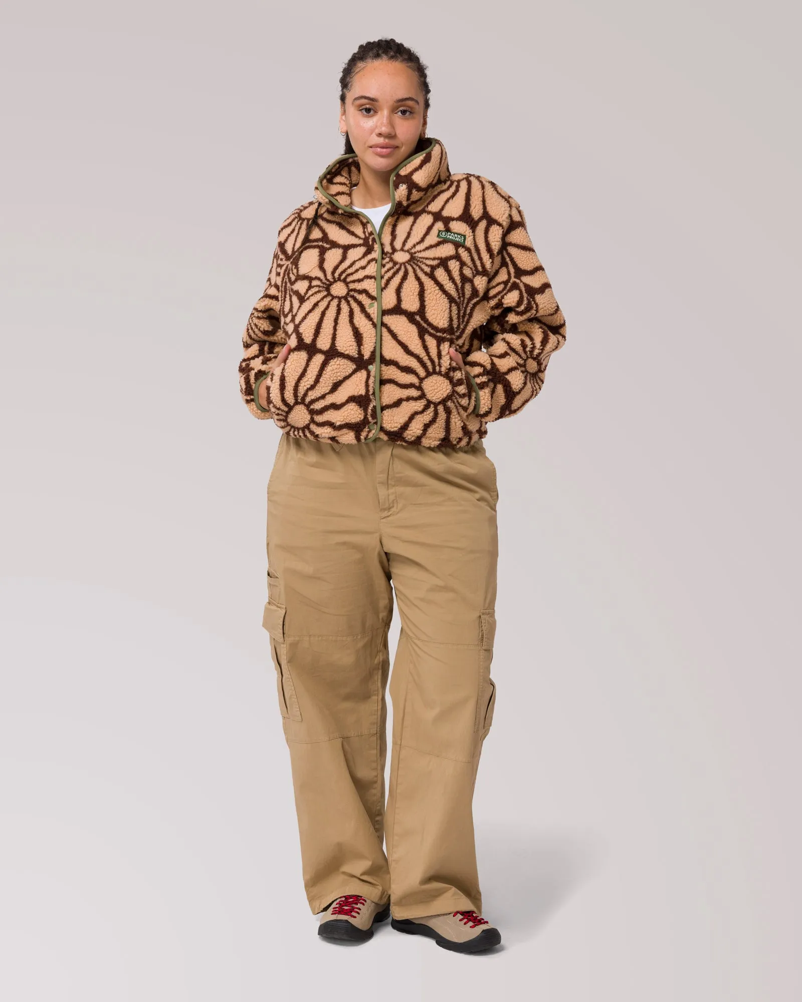 Desert Wildflowers High Pile Women's Jacket