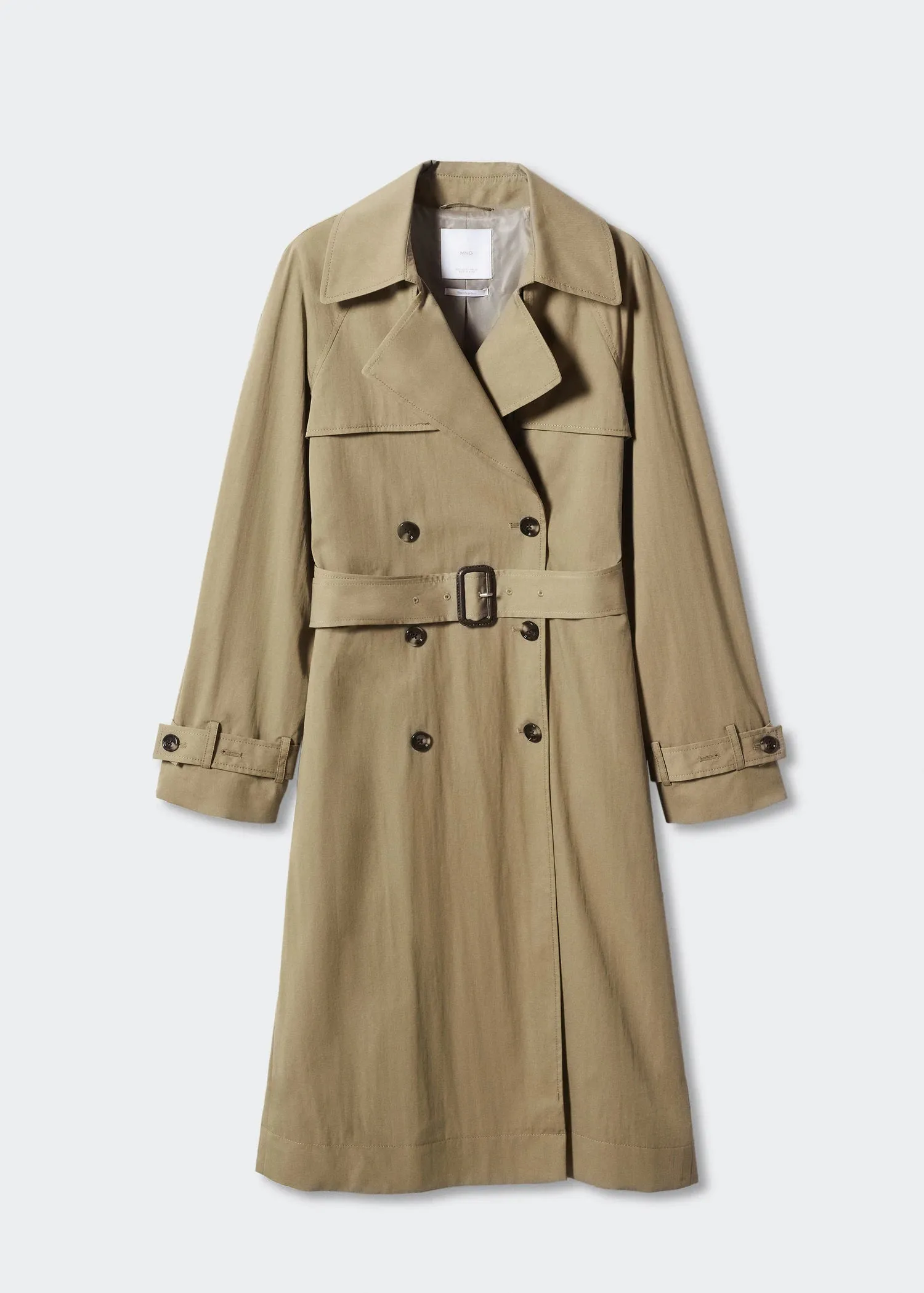 Double-button trench