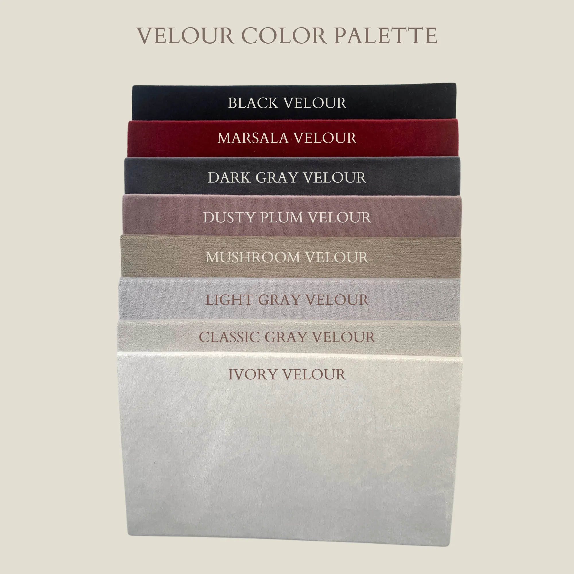 Dusty Plum Velour   Real Gold | Guest Book