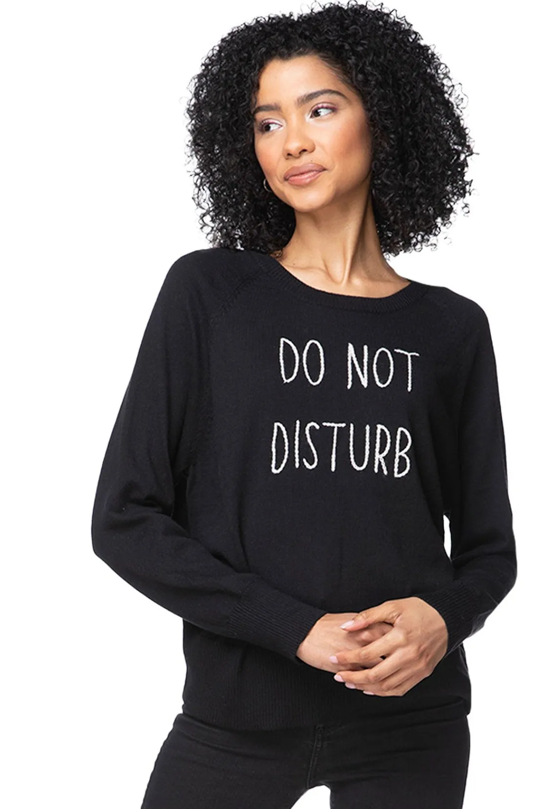 Eco Cotton Crew Sweater | Do Not Disturb