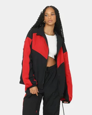 EN ES Women's Track And Field Spray Jacket Red/Black