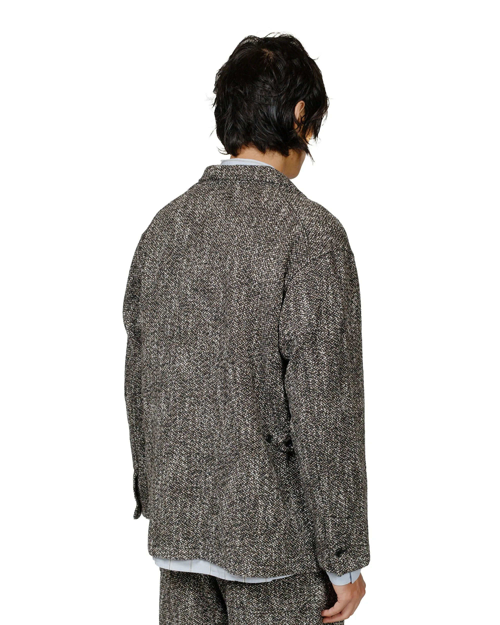 Engineered Garments Loiter Jacket Brown/Black Wool Homespun