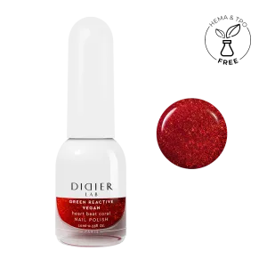 Esmalte vegano - Heart beat coral | Didier Lab - 10ml