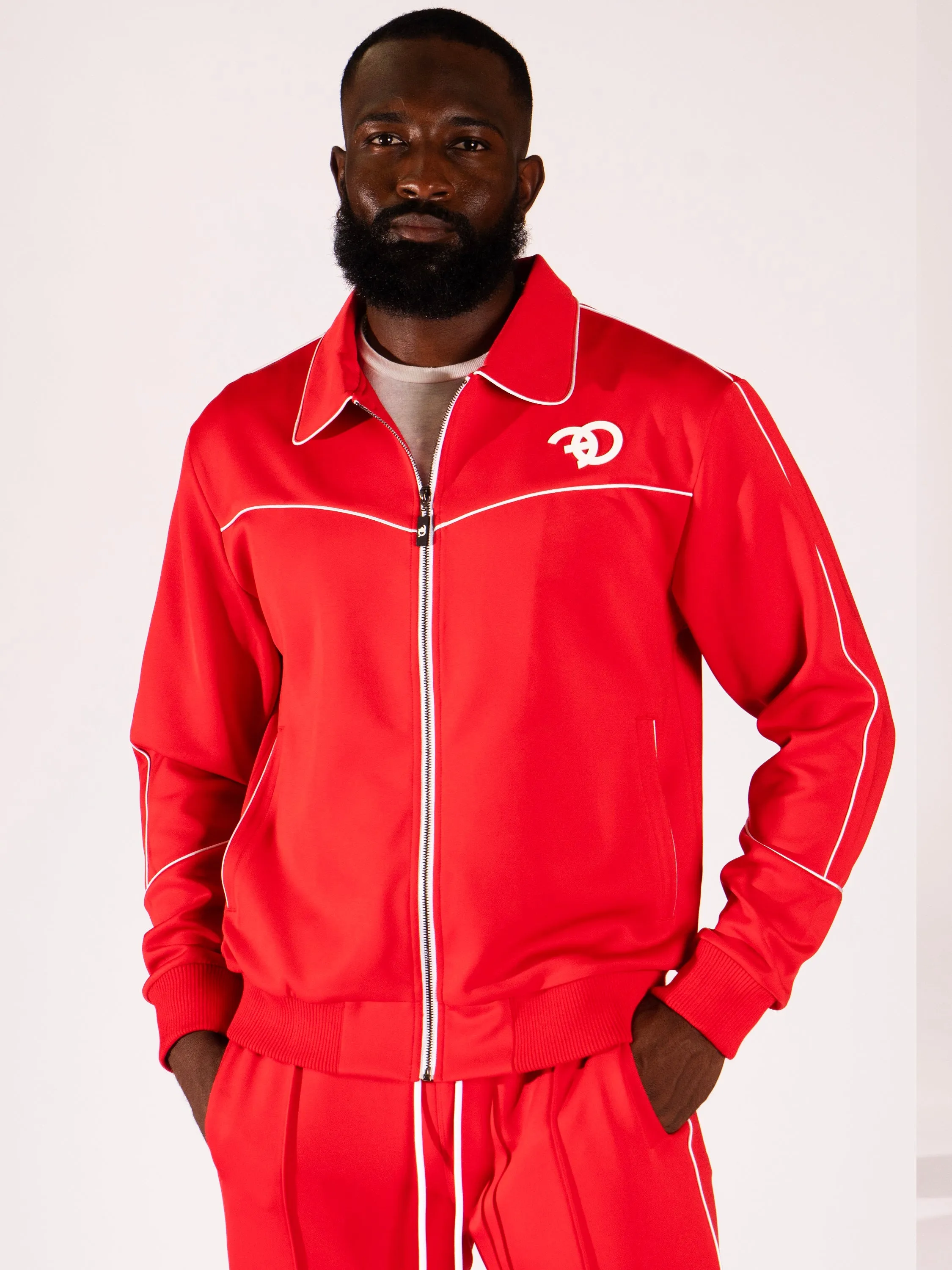 F5770 Romo Track Jacket - Red