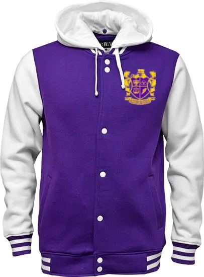 Fanwear: Edna Karr Fleece Letterman Jacket (2 Styles)