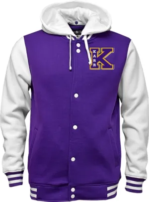 Fanwear: Edna Karr Fleece Letterman Jacket (2 Styles)