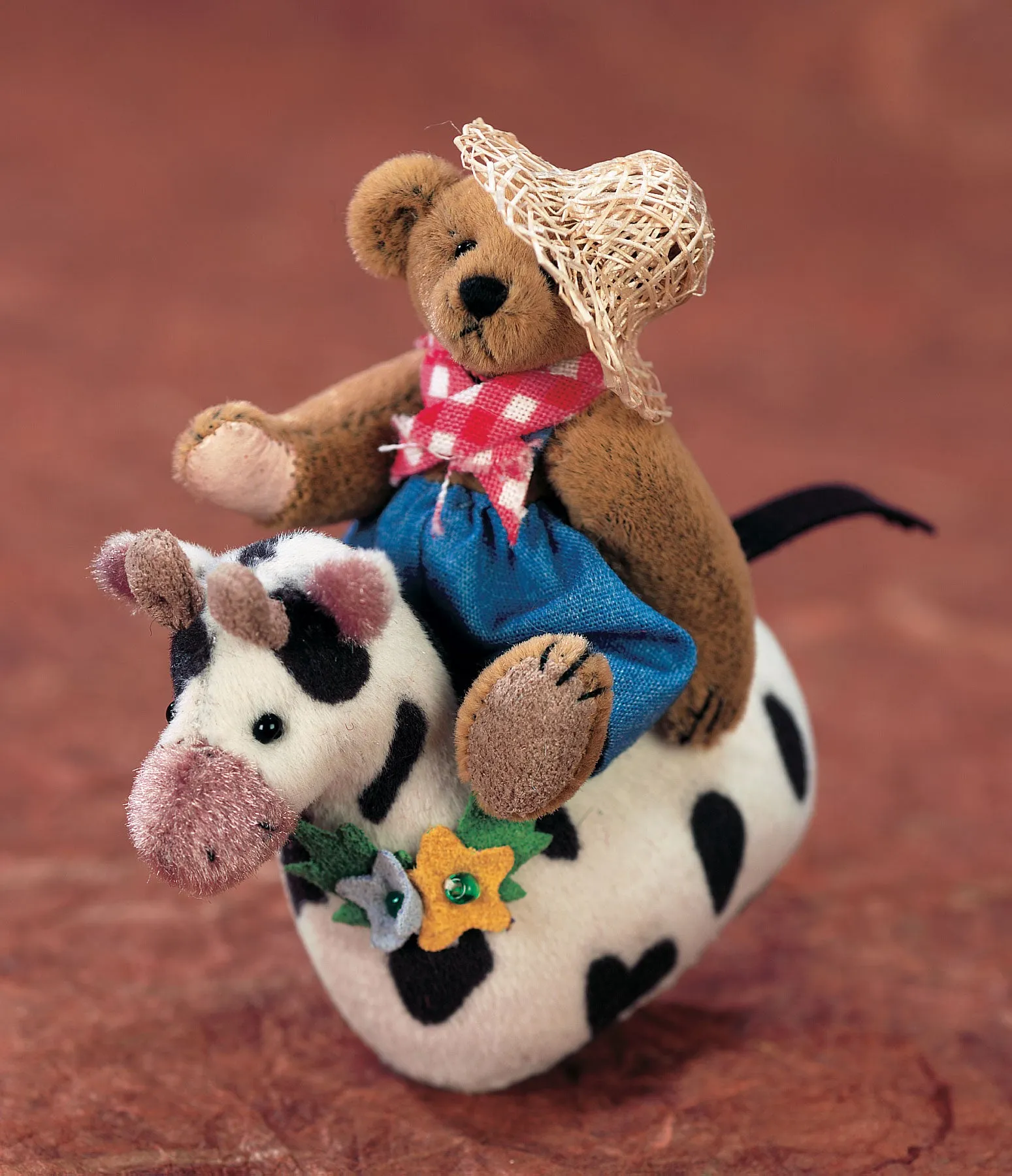 Farmer Brown a Stuffed Bear by Deb Canham