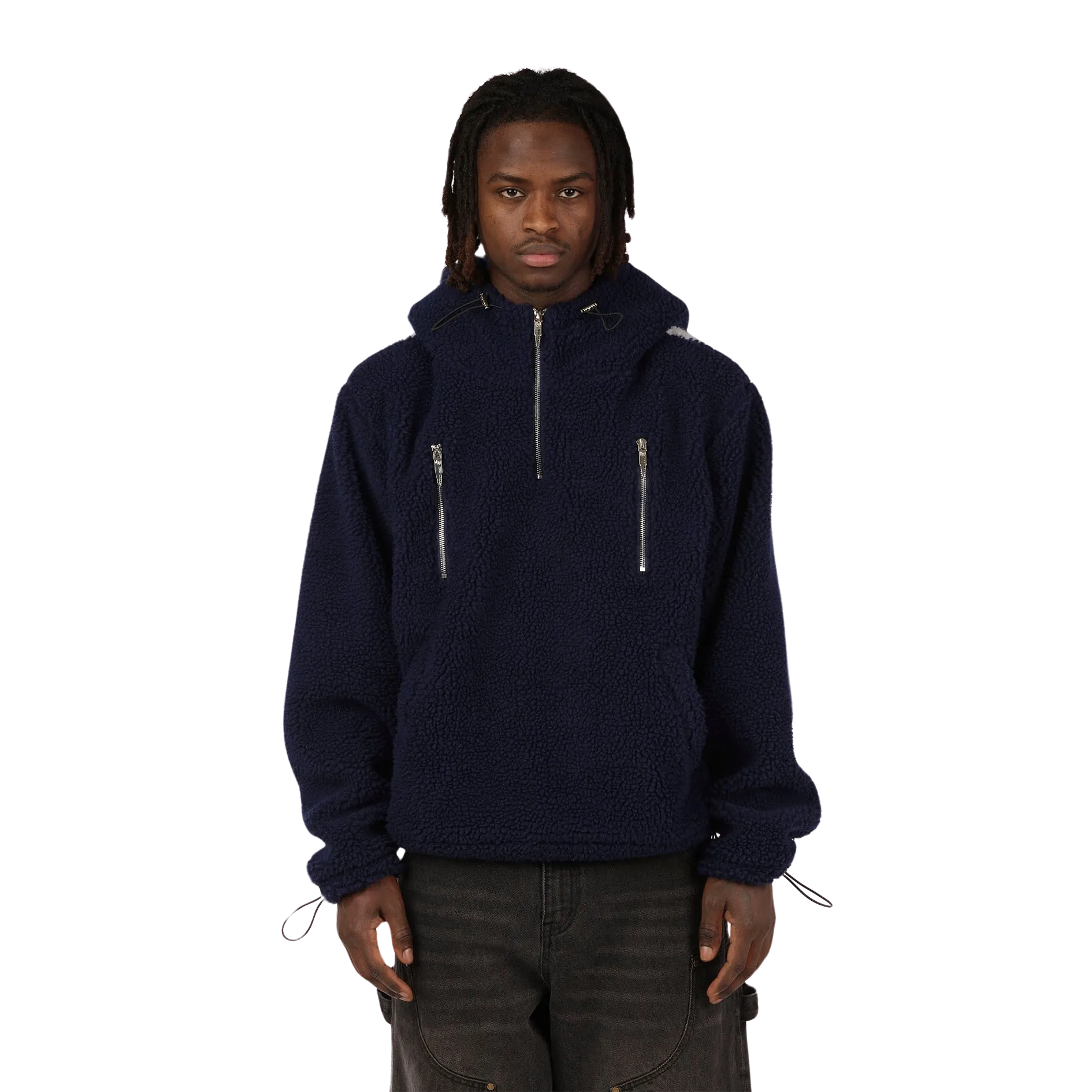 FLEECE JACKET NAVY