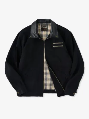 Fleece-Lined Checkered Detroit Work Jacket