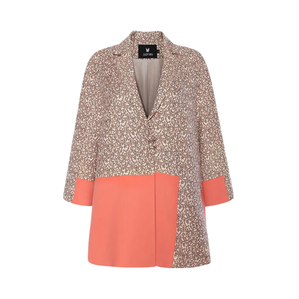 French Tweed Summer Coat