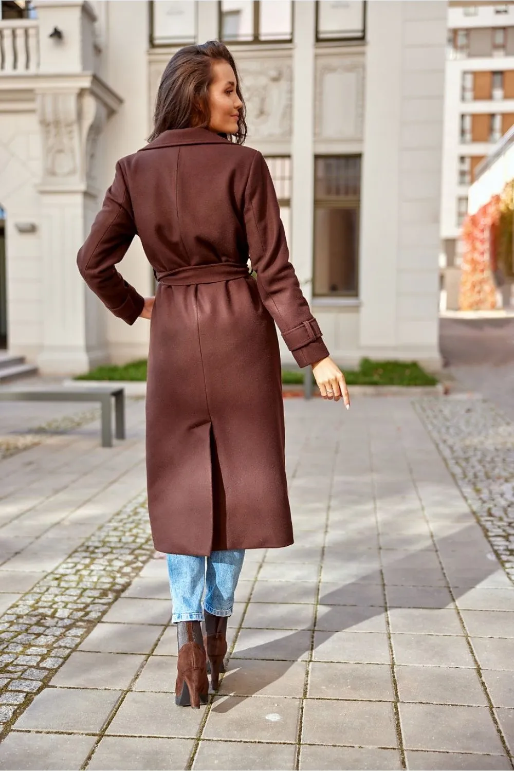 Full Length Belted Coat