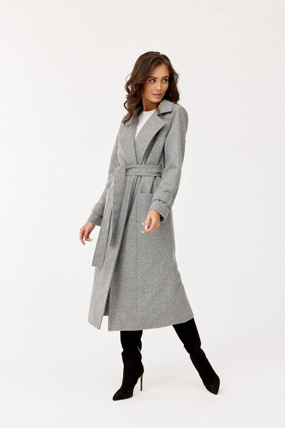 Full Length Belted Coat