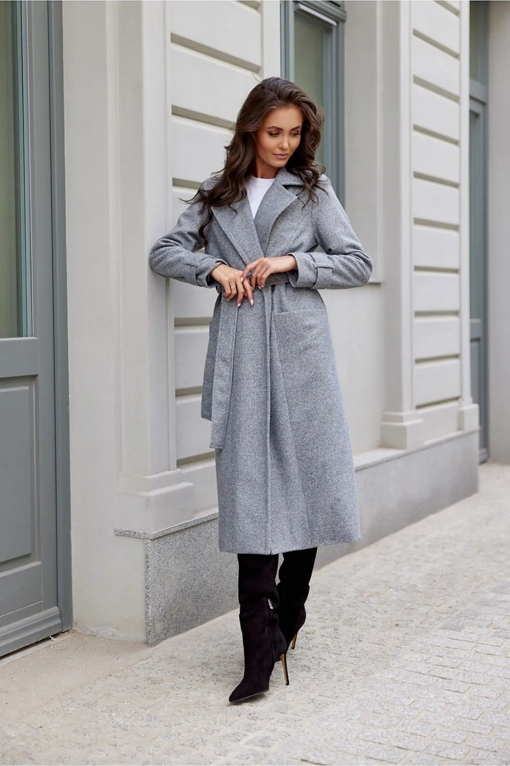 Full Length Belted Coat