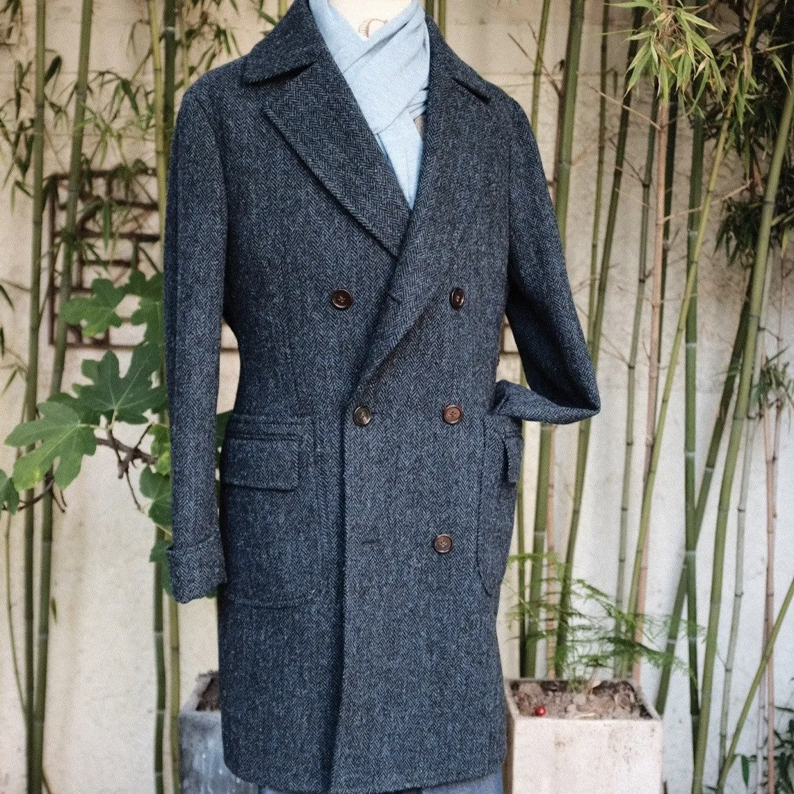 HARRIS TWEED COAT - 18 colors