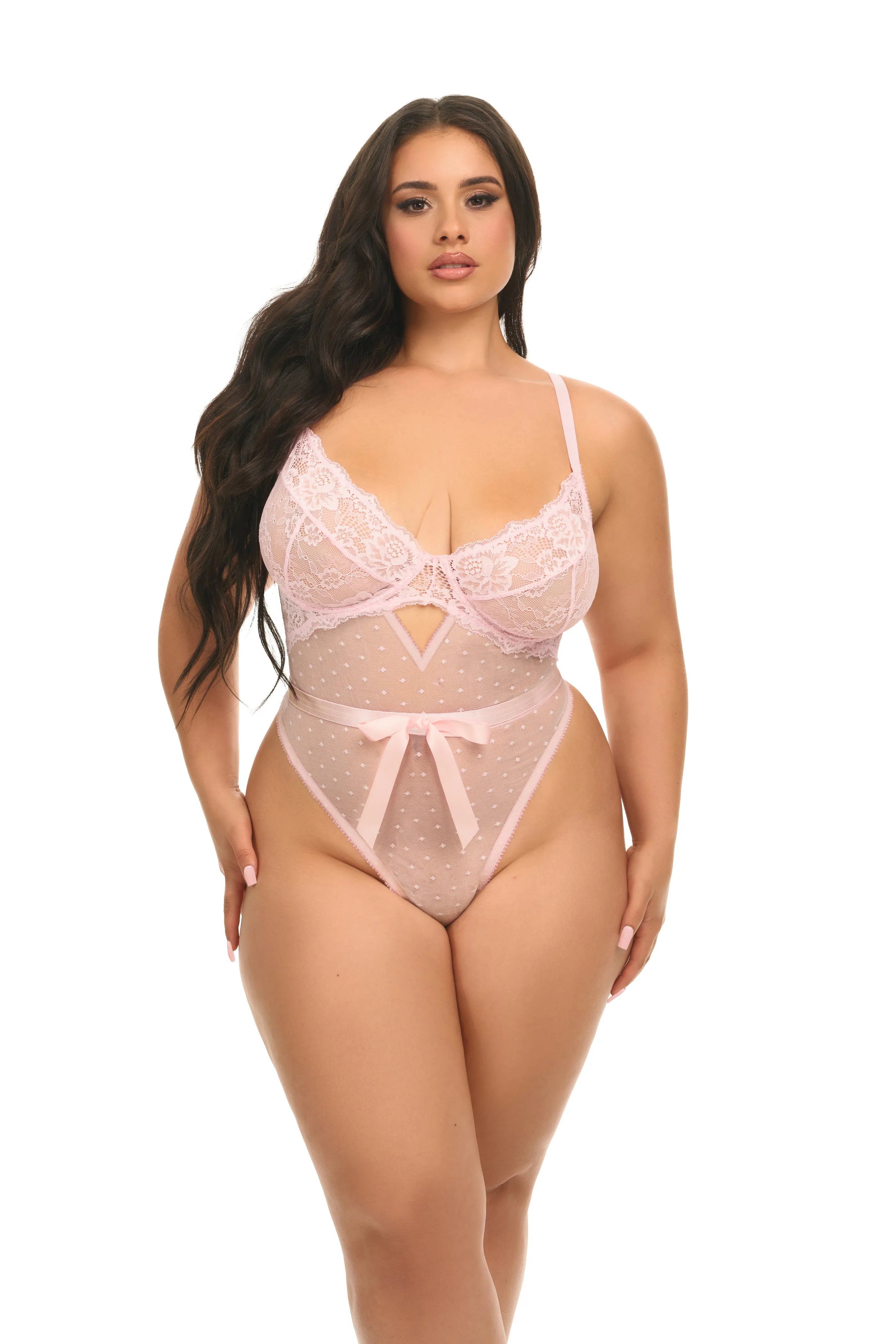 Heart Me- Curvy Size Teddy