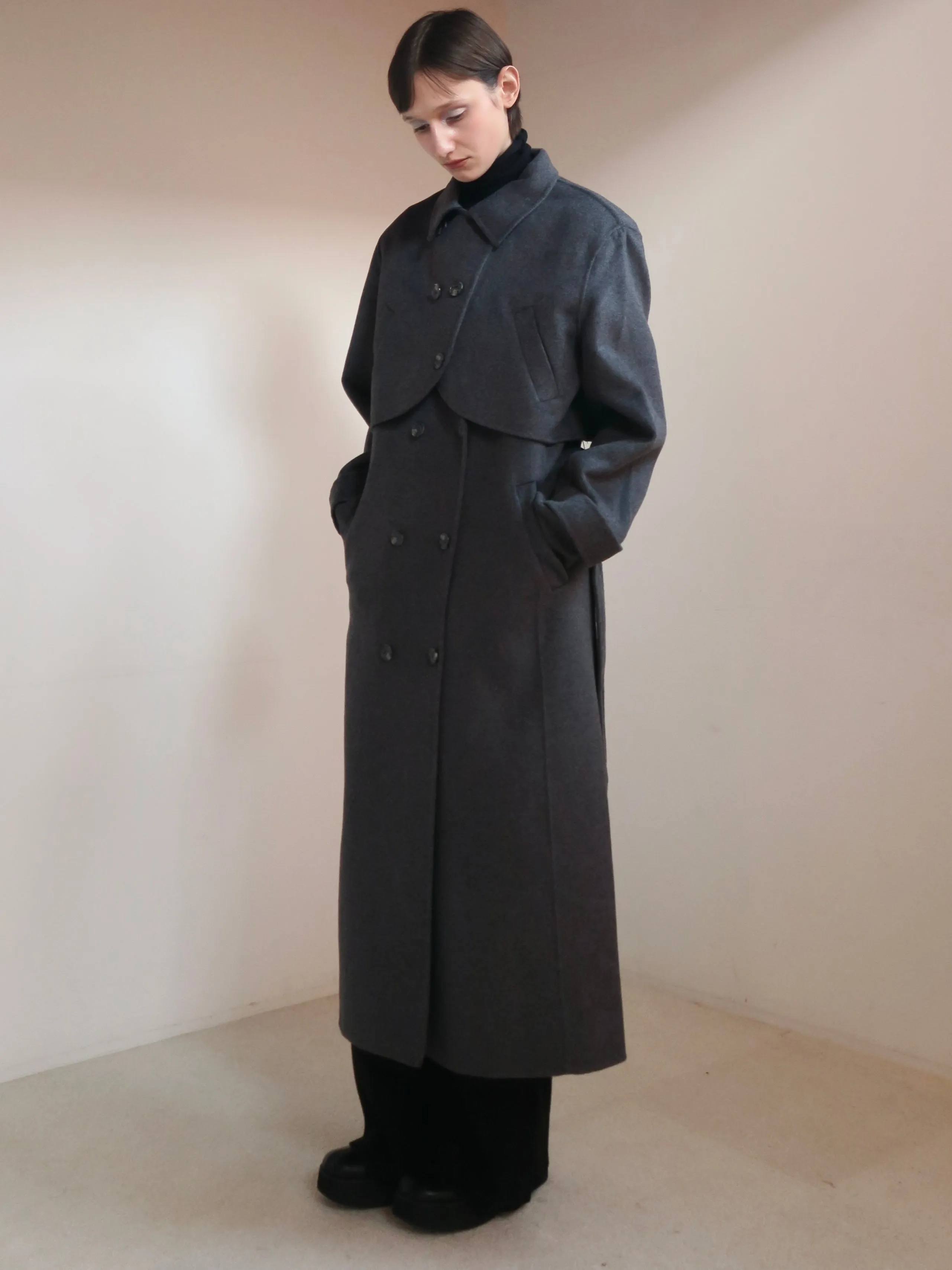 HELENA WOOL 3WAY COAT