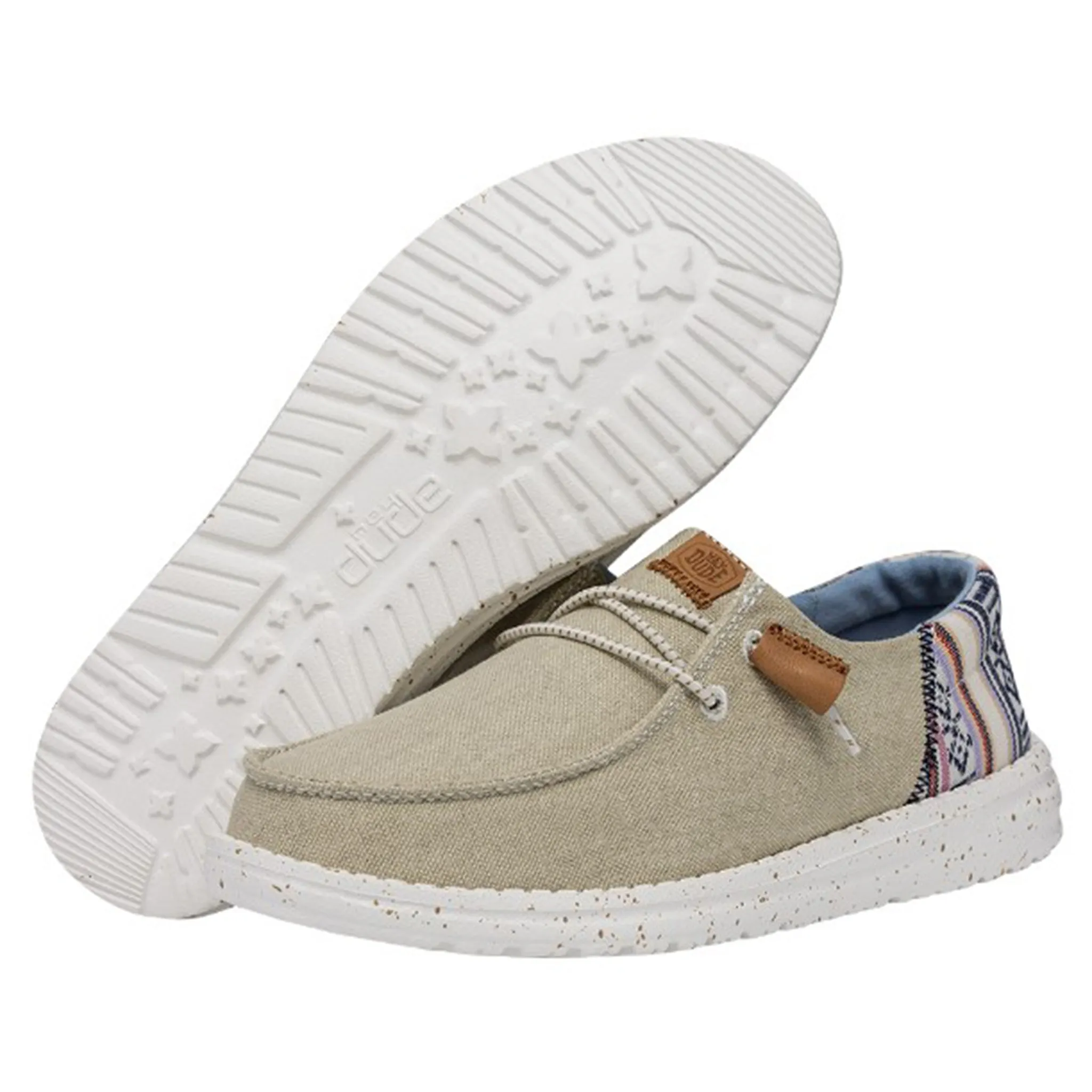 Hey Dude Wendy Funk Baja Natural Shoes