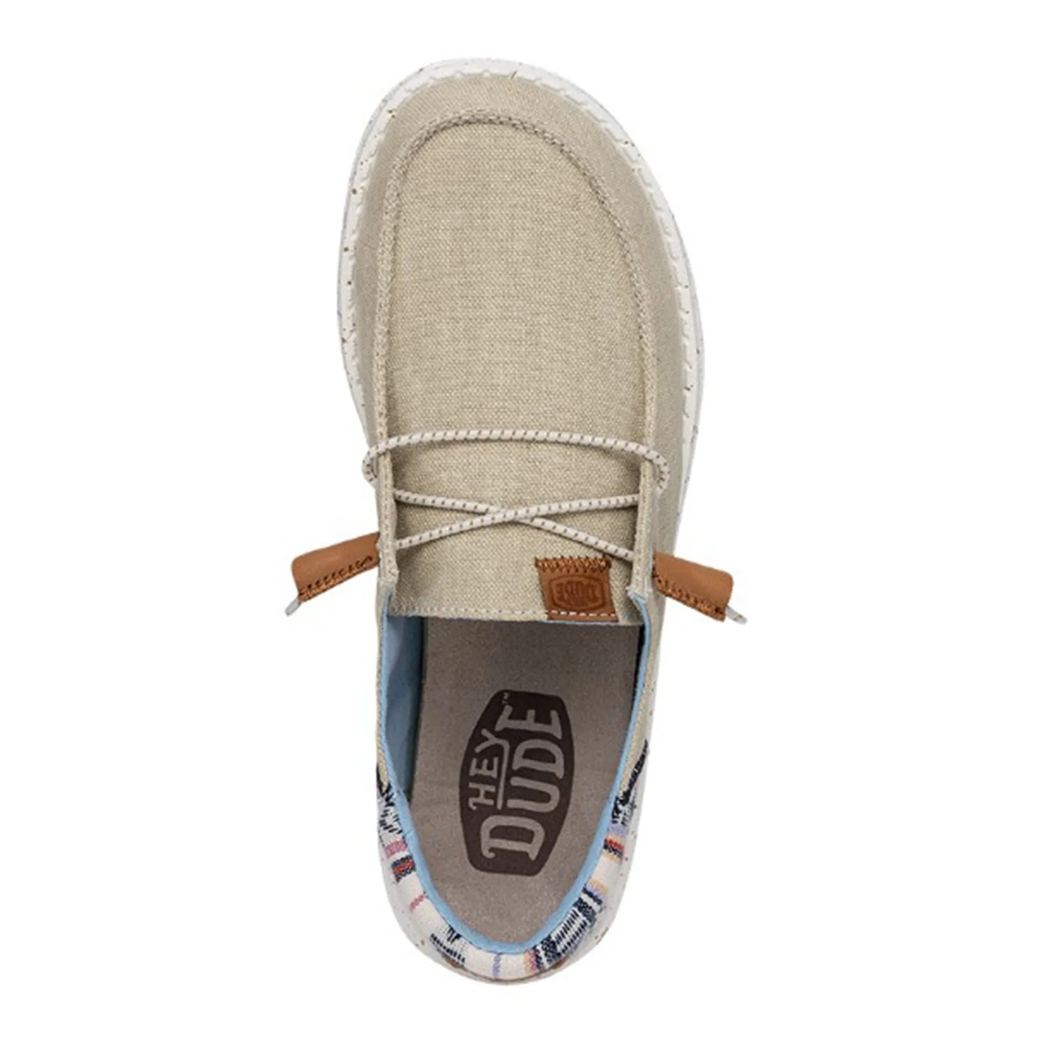 Hey Dude Wendy Funk Baja Natural Shoes