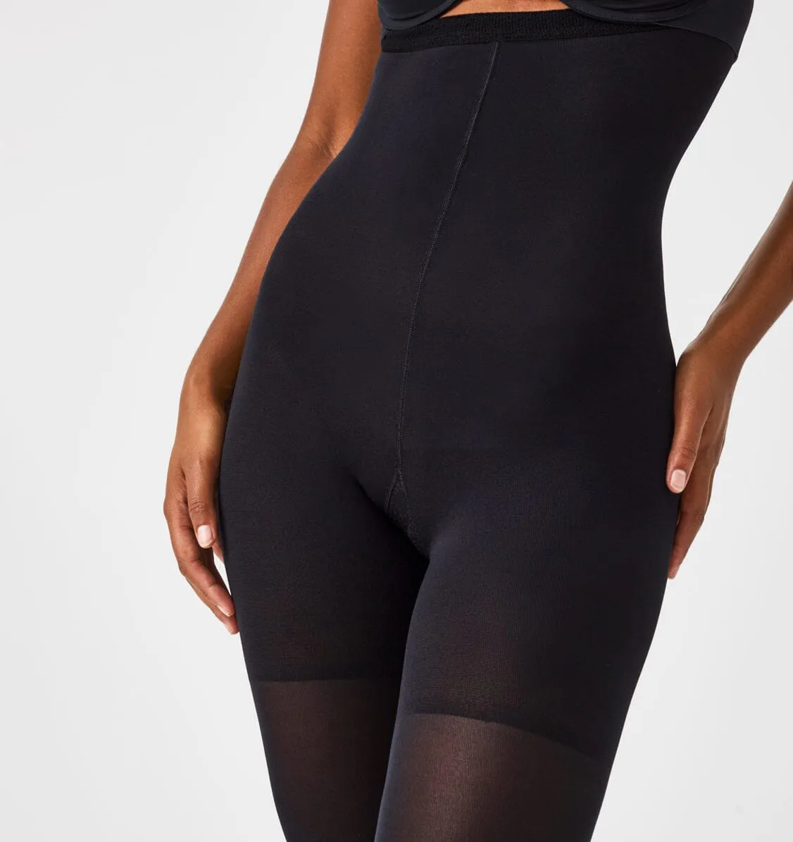 High Waist control shaping tights [Black 60 Denier]