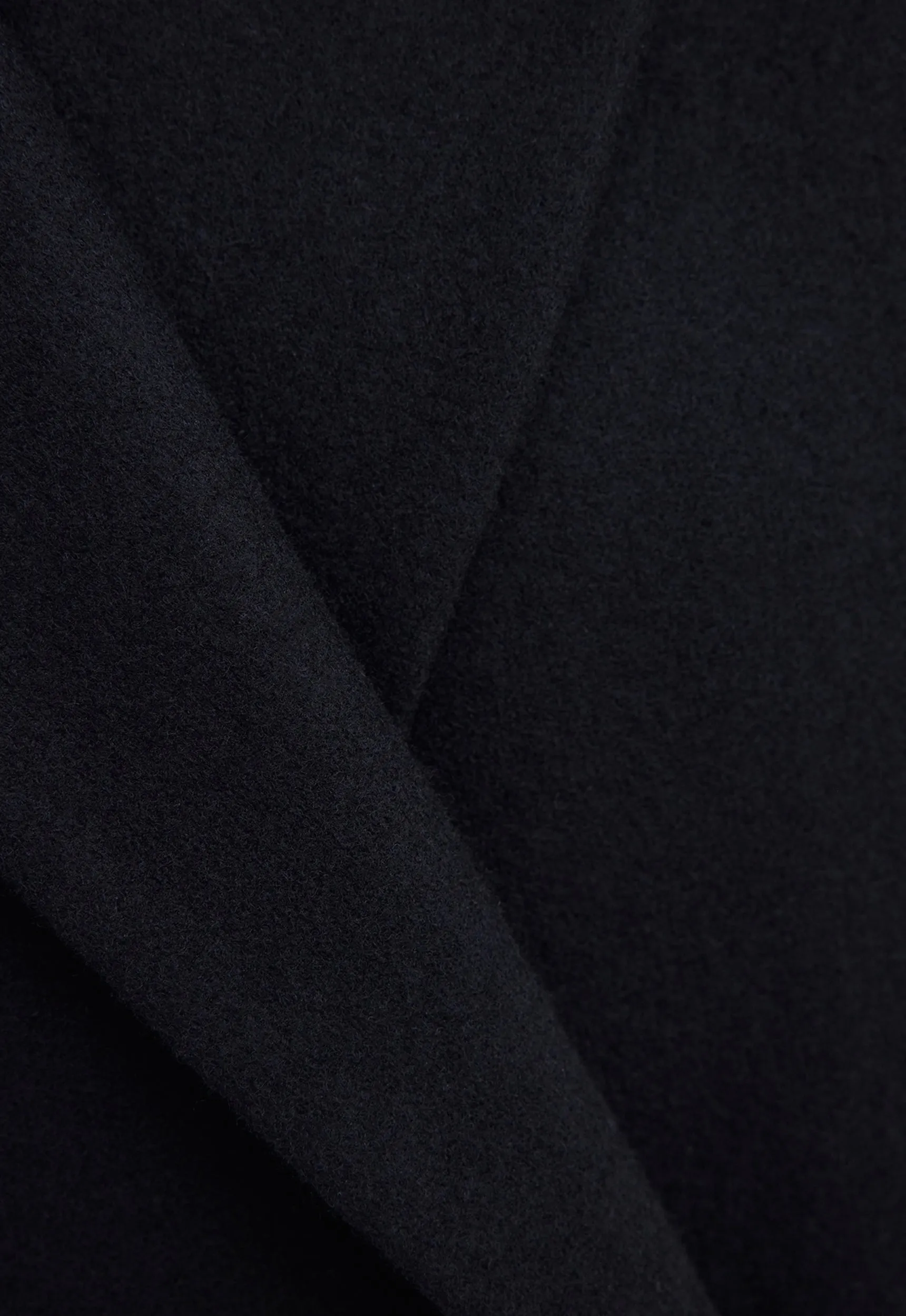 Howell Merino Wool Coat - Black