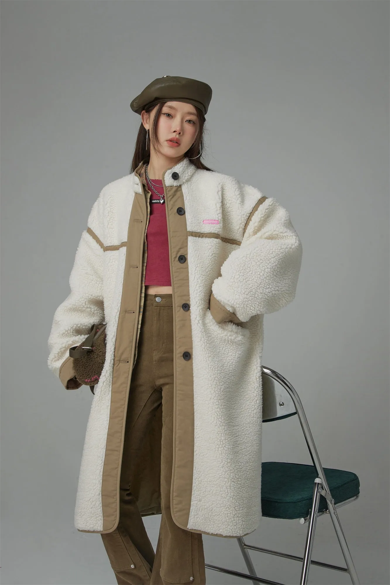 I Get Obessed Wool Long Coat