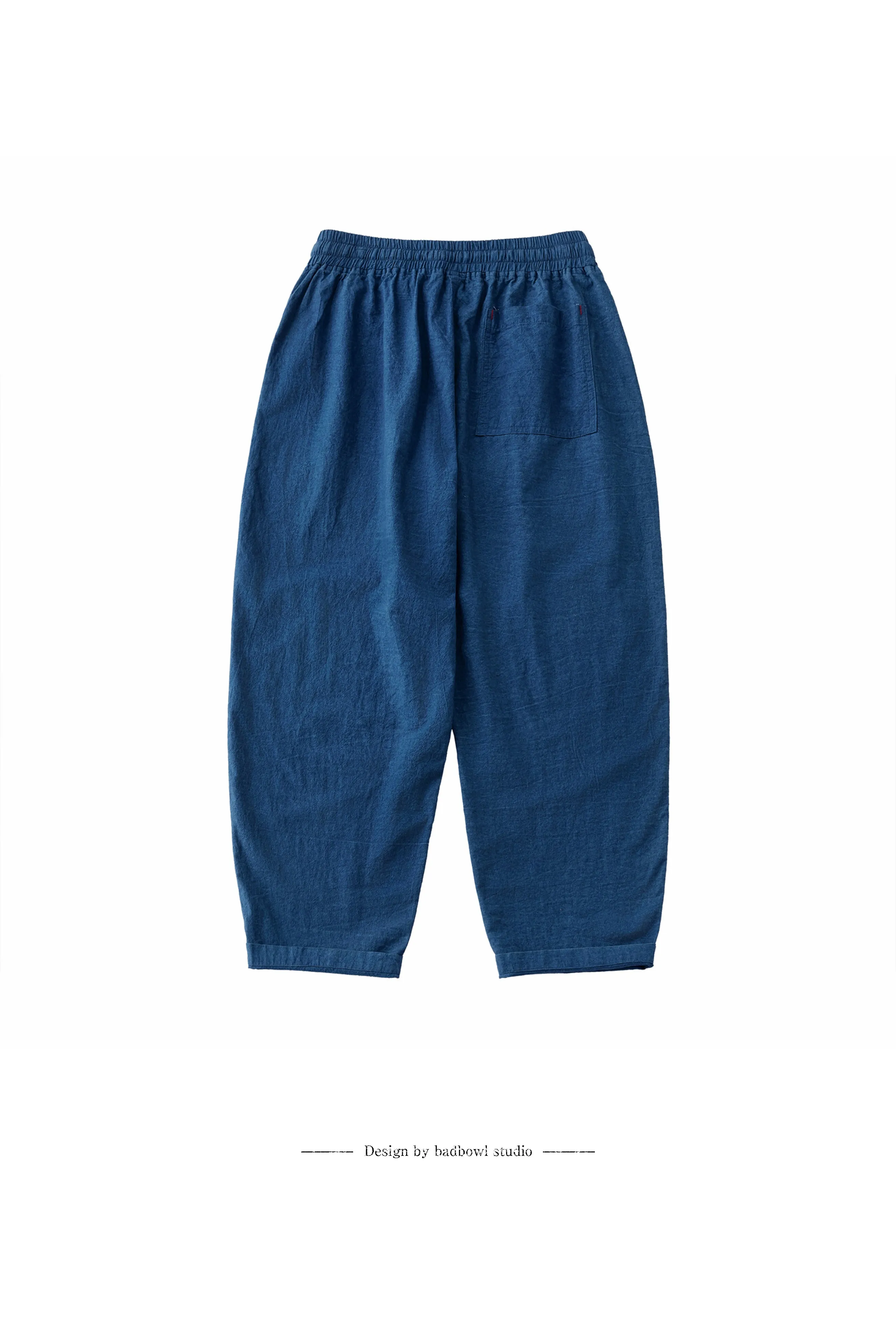 Indigo Ice Cracks Trousers （不展示）