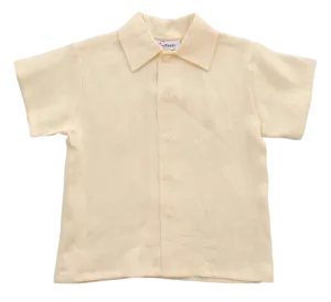 Jack and Teddy Yellow Linen Dress Shirt