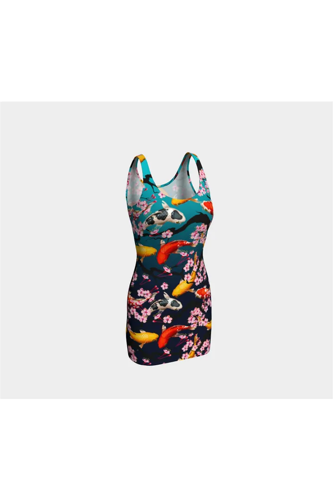 Koi to the World Bodycon Dress