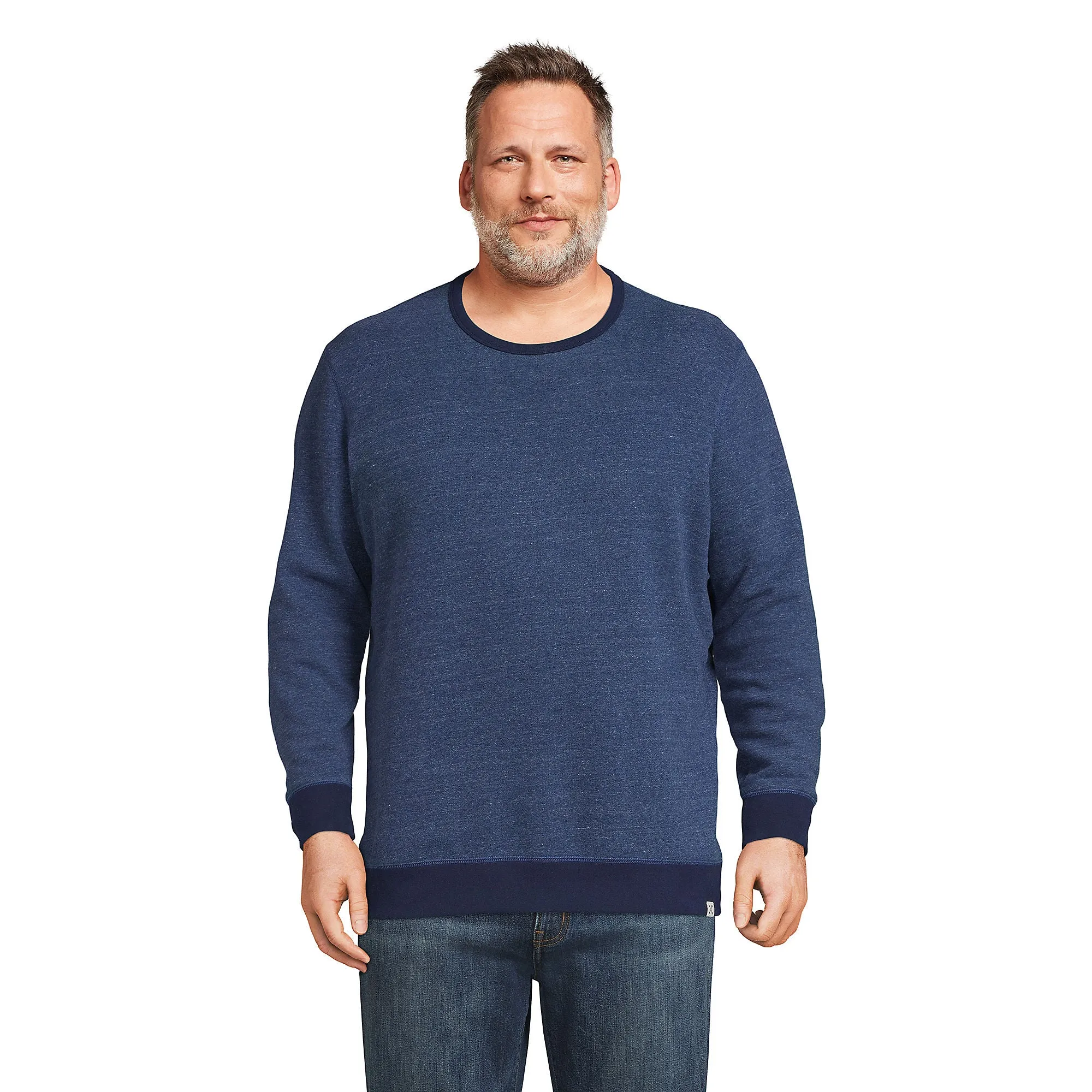 Lands' End Men's Blake Shelton Serious Sweats Crewneck Sweatshirt