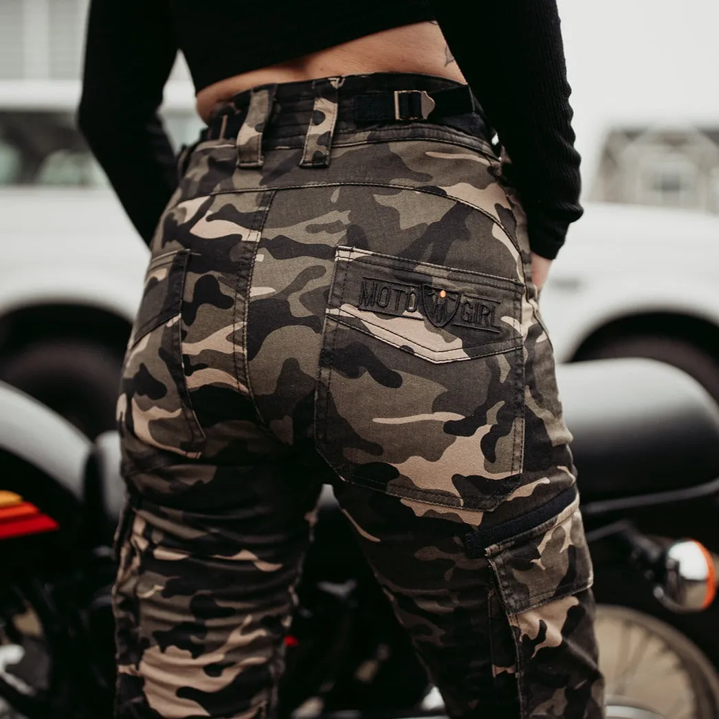 Lara Cargo Camo Trousers