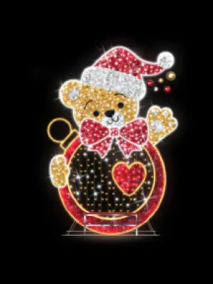 LED TEDDY BEAR & ORNAMENT