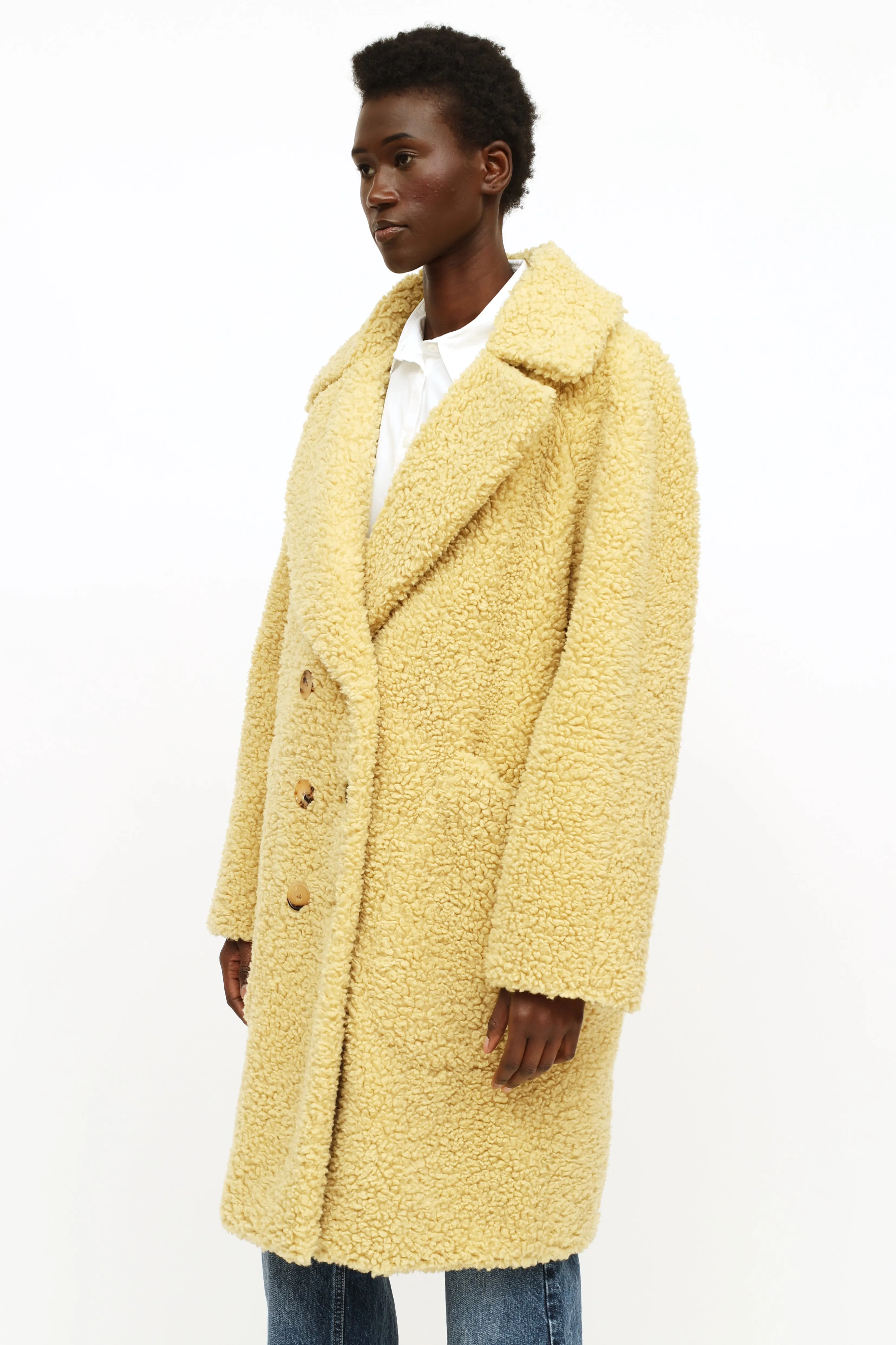 Lillingstone Yellow Teddy Coat