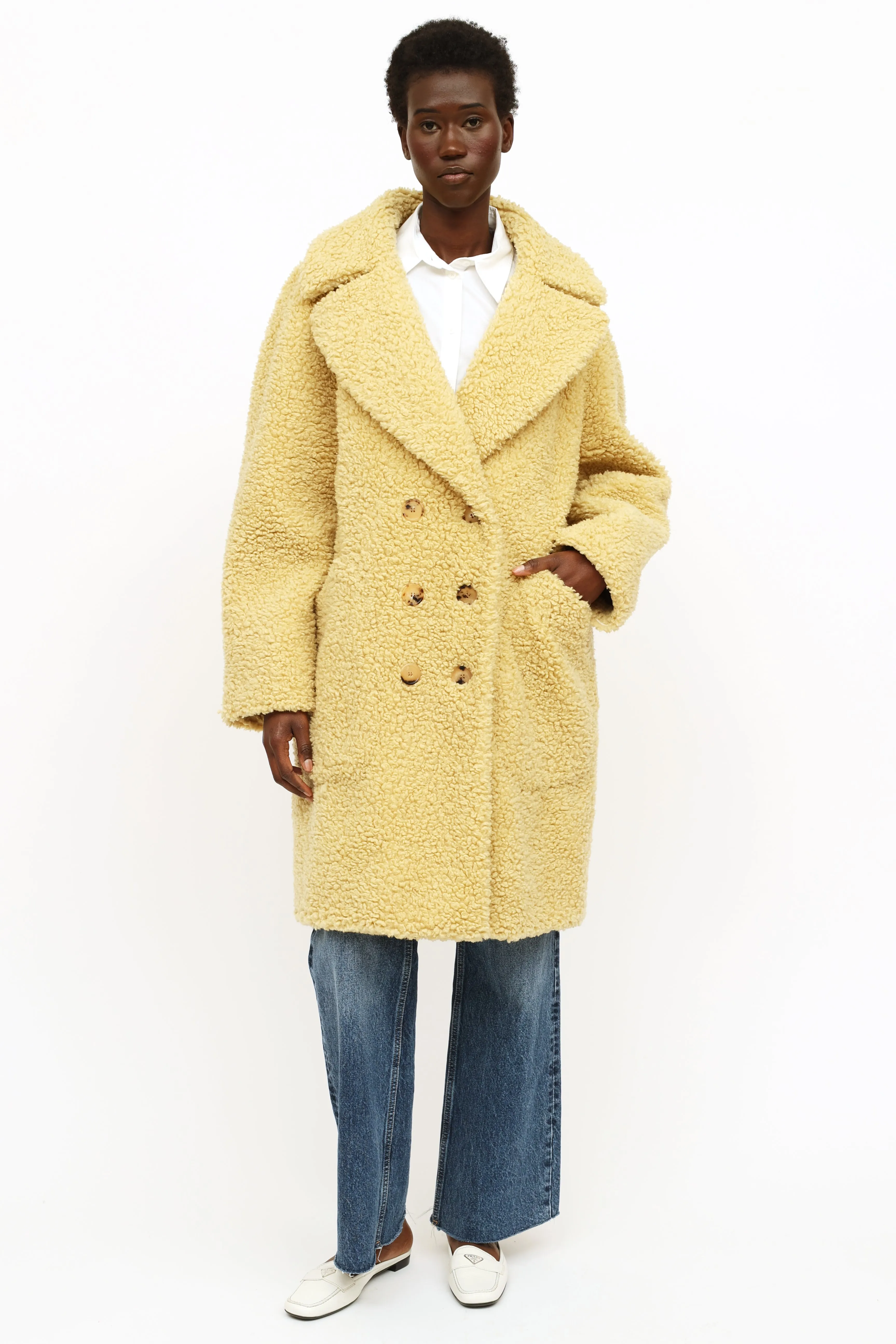 Lillingstone Yellow Teddy Coat