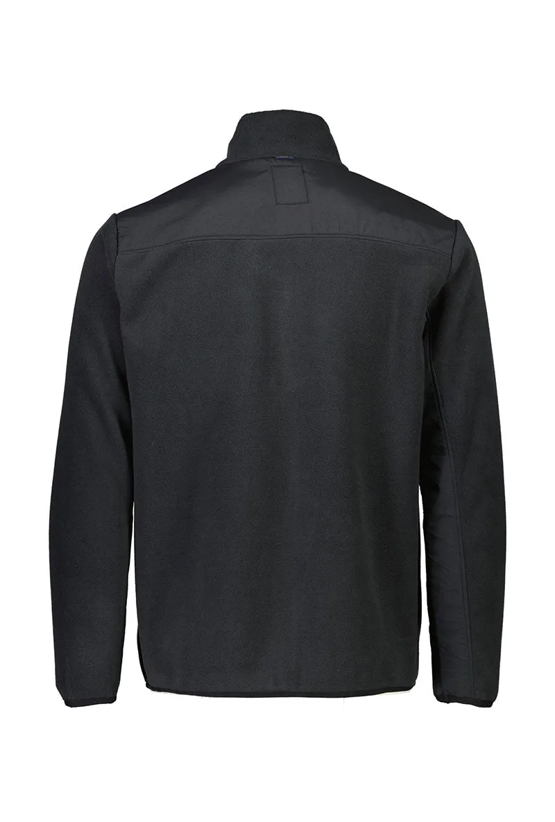 LINDBERGH CONTRAST FLEECE JACKET