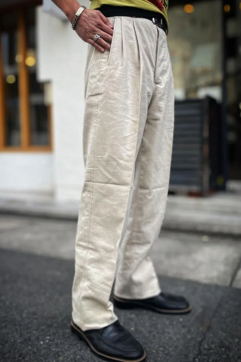 Linen Two Tack Trousers