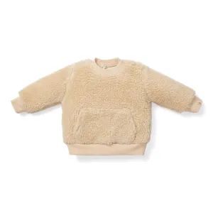 Little Dutch Teddy Sweater | Sand