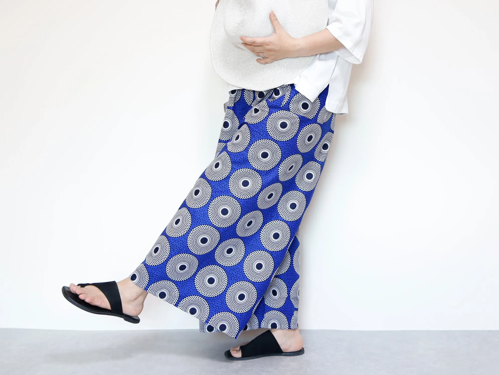 <P15-078>  AFRICAN PRINT Gaucho