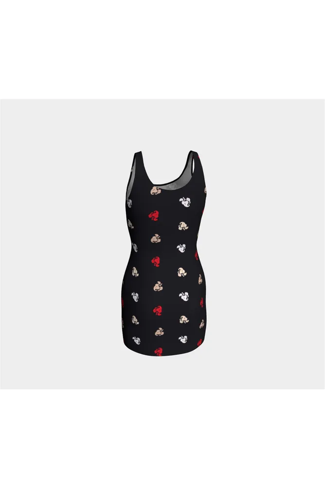 Lucky Leaf Bodycon Dress