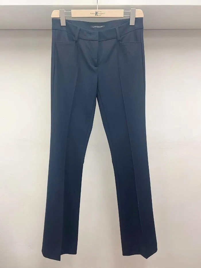 Luisa Cerano T Navy Trousers 648017/2025 290