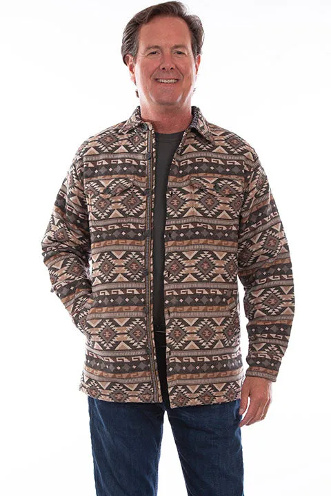 Men's Farthest Point Collection Jacket: Outdoor Aztec Southwest Shirt