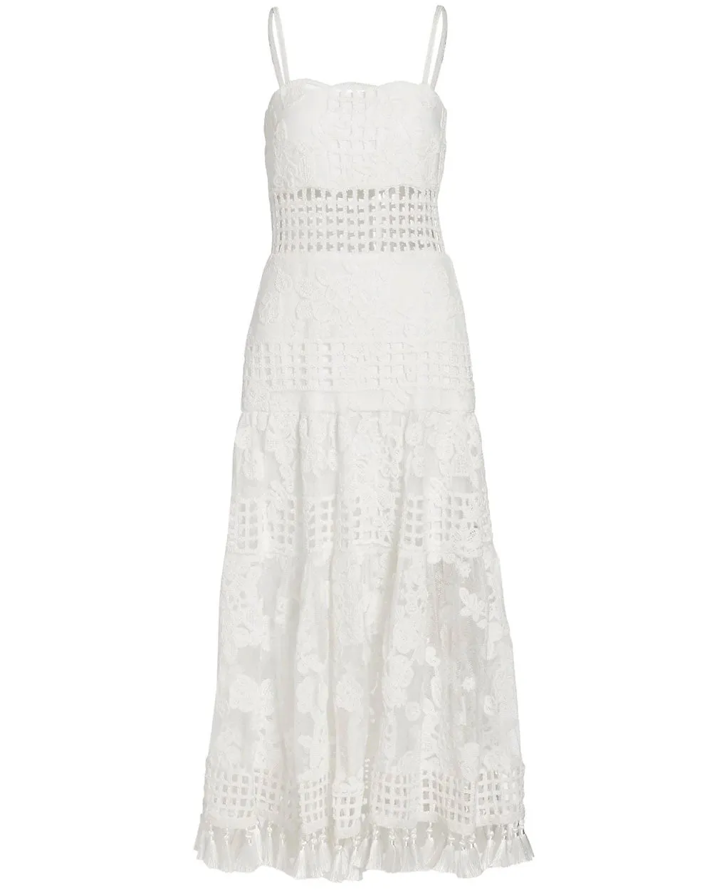 Moonlight Lace Legends Midi Dress