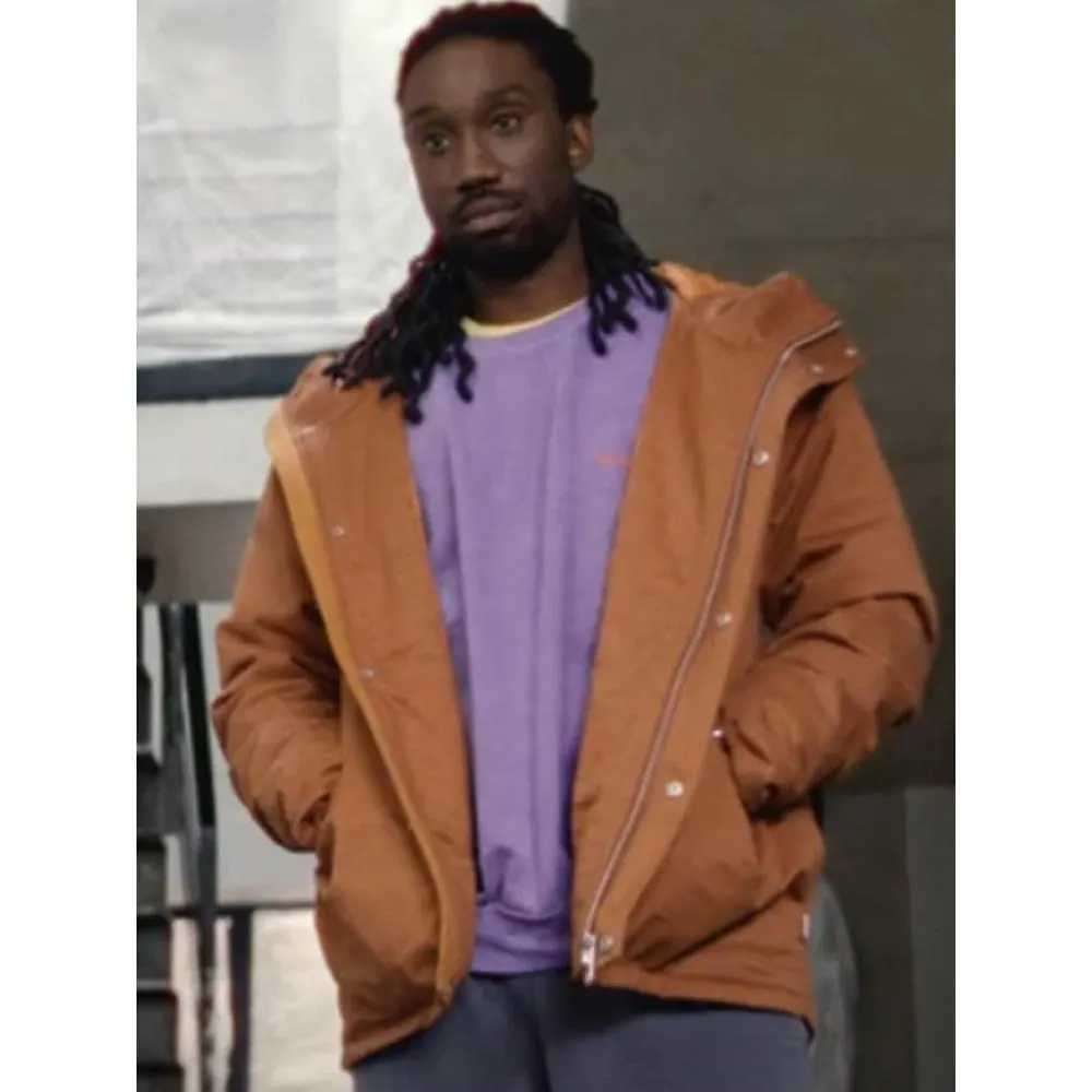 Nathan Stewart Jarrett Orange Jacket